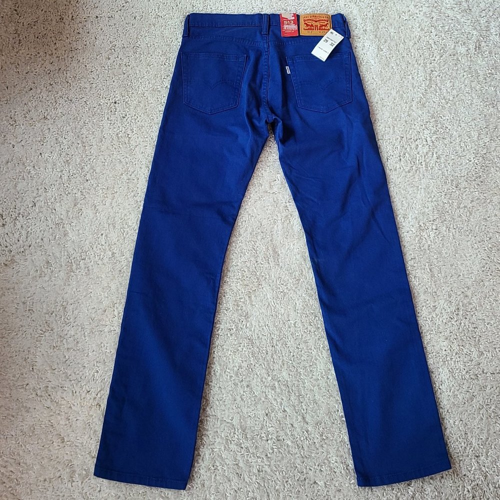 Levi's 513 Slim Straight Jeans 29/32 - Picture 8 of 14